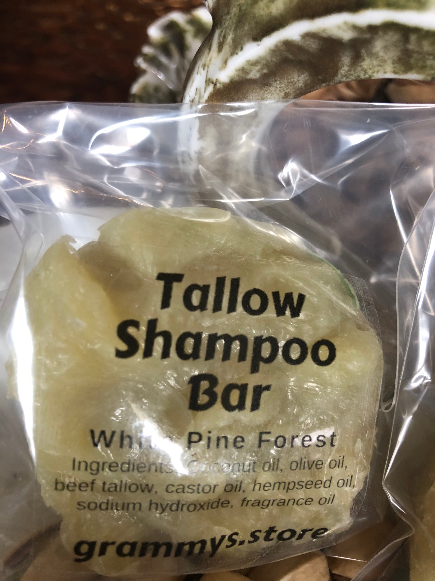 Tallow Shampoo Bar